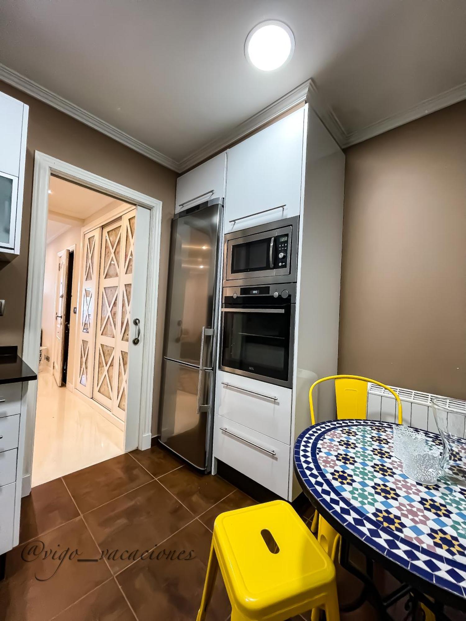 Acogedor Piso Familiar Travesia Vigo Exterior foto
